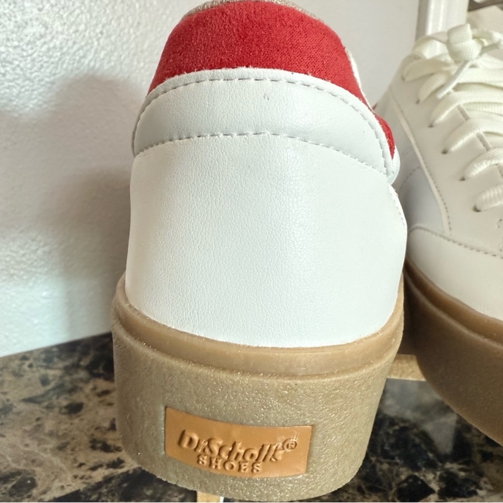 Dr. Scholl's White and Tan Women's Sneakers • Brand new, in original packaging. - Picture 11 of 12